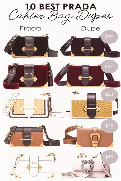 best prada cahier dupe|prada triangle bag dupes.